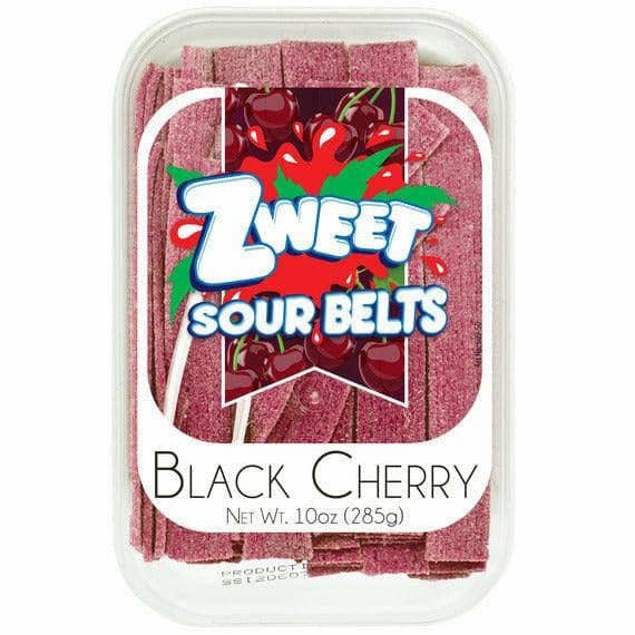 Sour Black Cherry Belts | Zweet | 10 oz (3 Pack)