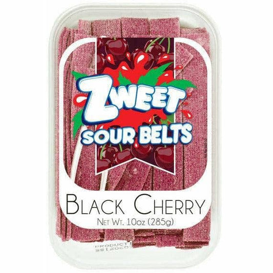 Sour Black Cherry Belts | Zweet | 10 oz (3 Pack)