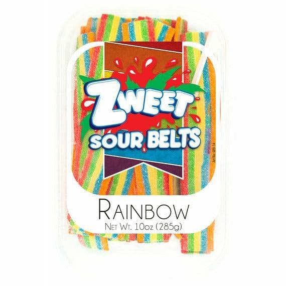 Sour Rainbow Belts | Zweet | 10 oz (3 Pack)