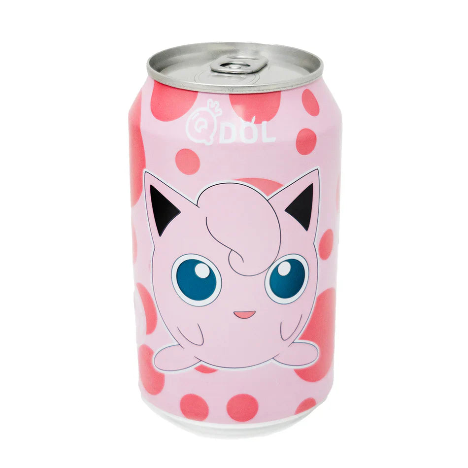 QDol Pokemon White Peach Sparkling Water Eevee (330ml) (China) 6-Pack