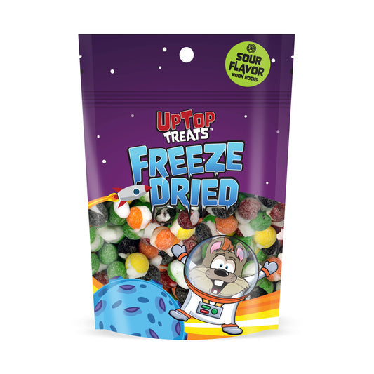 UpTop Peach Bursts - Freeze Dried Candy - (1oz) 4 Pack