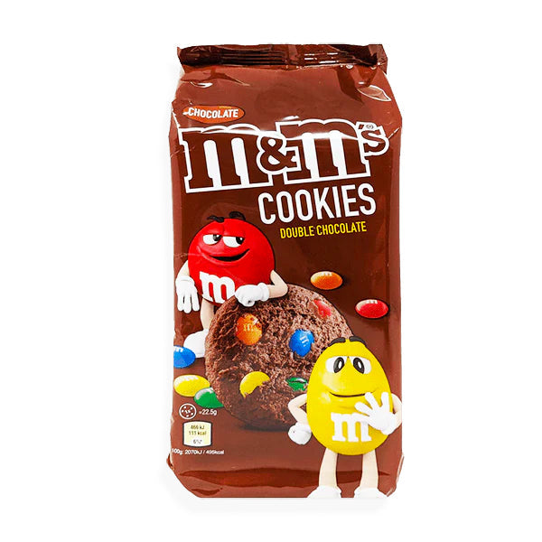 M&M Double Chocolate Cookies (180g) (UK) 8-Pack