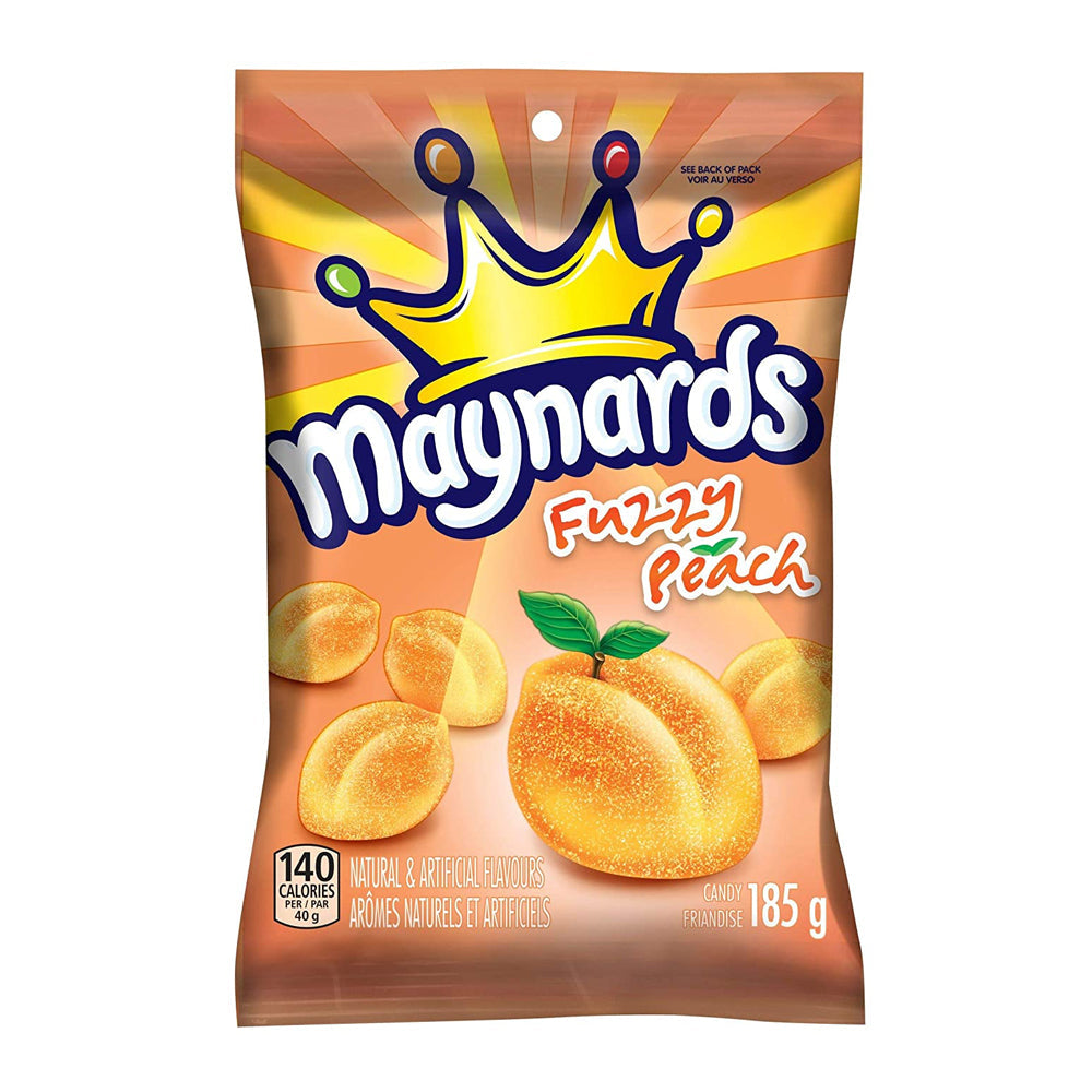 Maynards Fuzzy Peach (185g) (Canada) 6-Pack