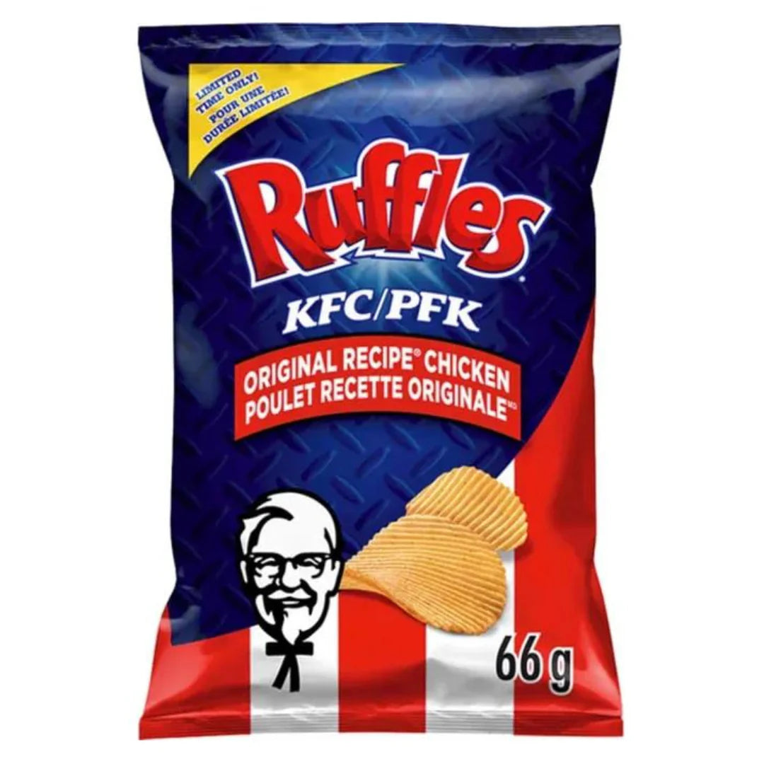 Ruffles KFC Original Recipe Chips (66g) 6 pack – EXOTIC SODAS AND SNACKS